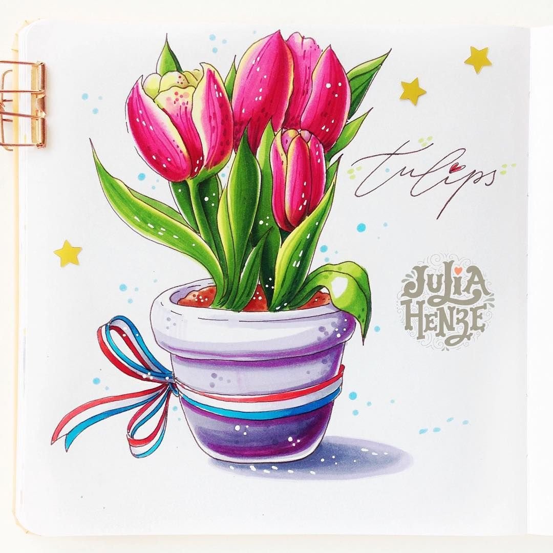 Тюльпаны маркерами. Тюльпаны рисунок. Скетчинг весенние цветыцветы. Тюльпаны акварелью. Рисование тюльпанов.