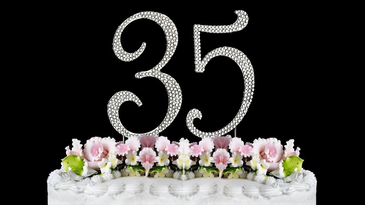 Днем рождения 35 лет женщине красивые поздравления