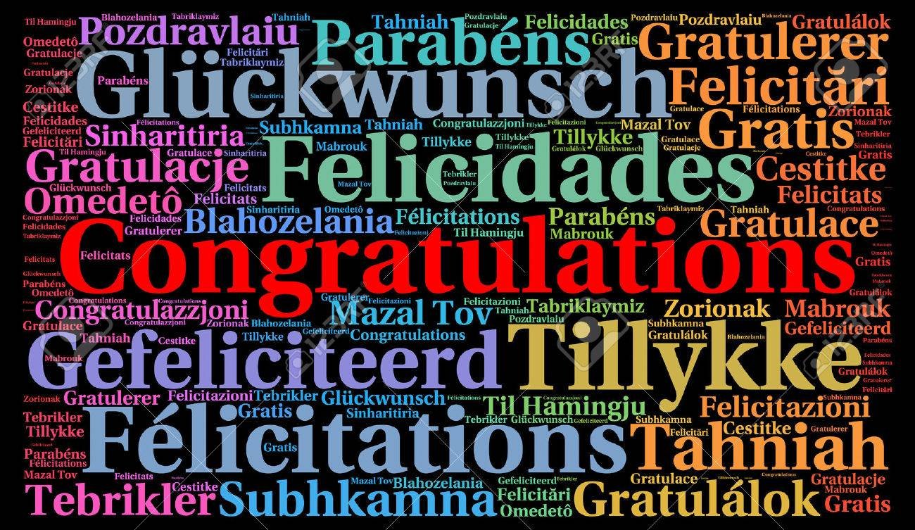 Поздравления на разных языках