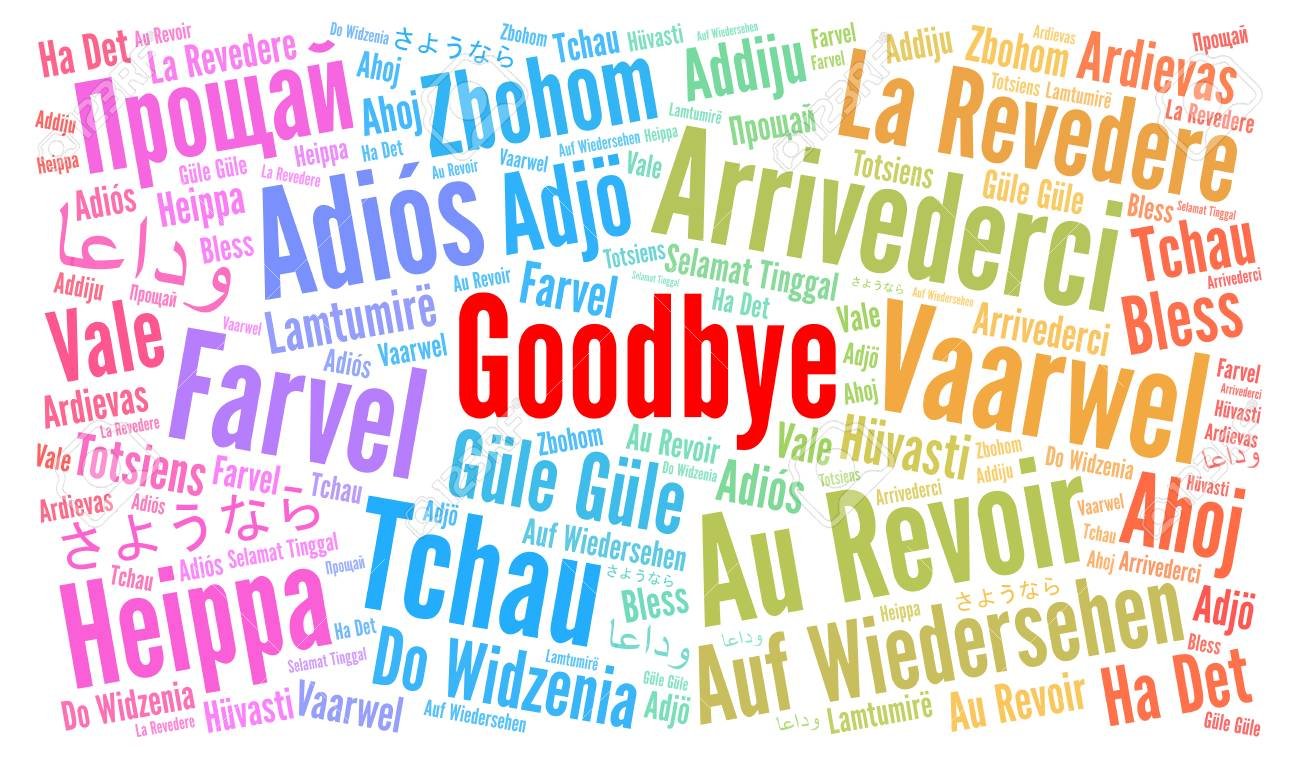До свидания на разных языках