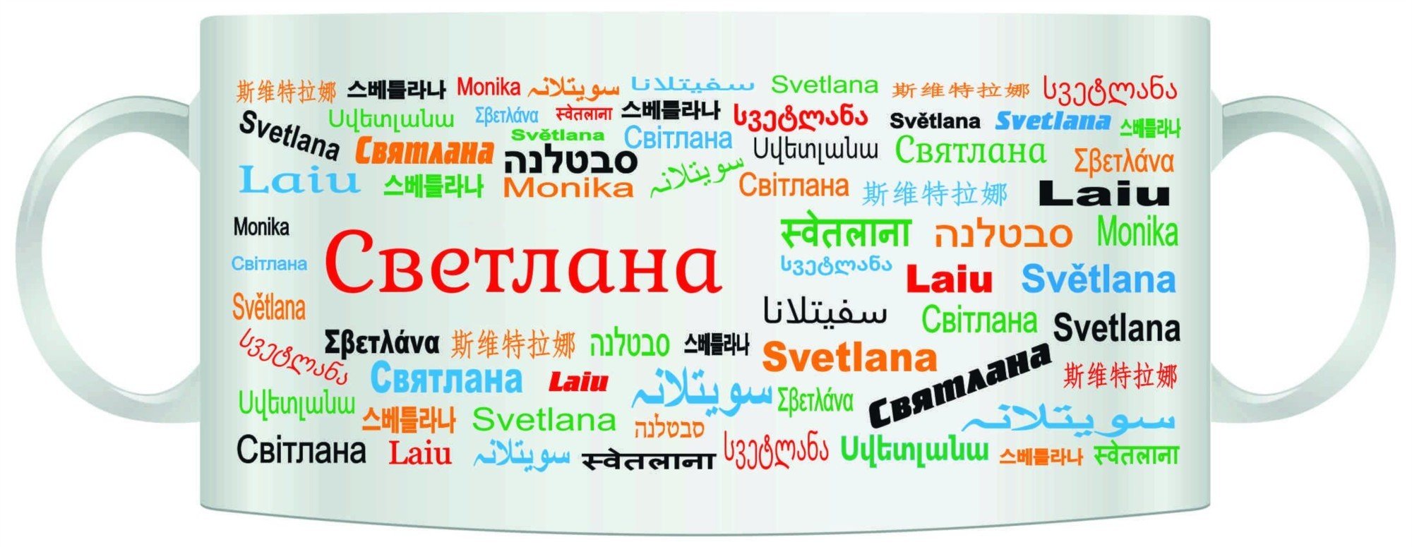 Перевод имен на разные языки