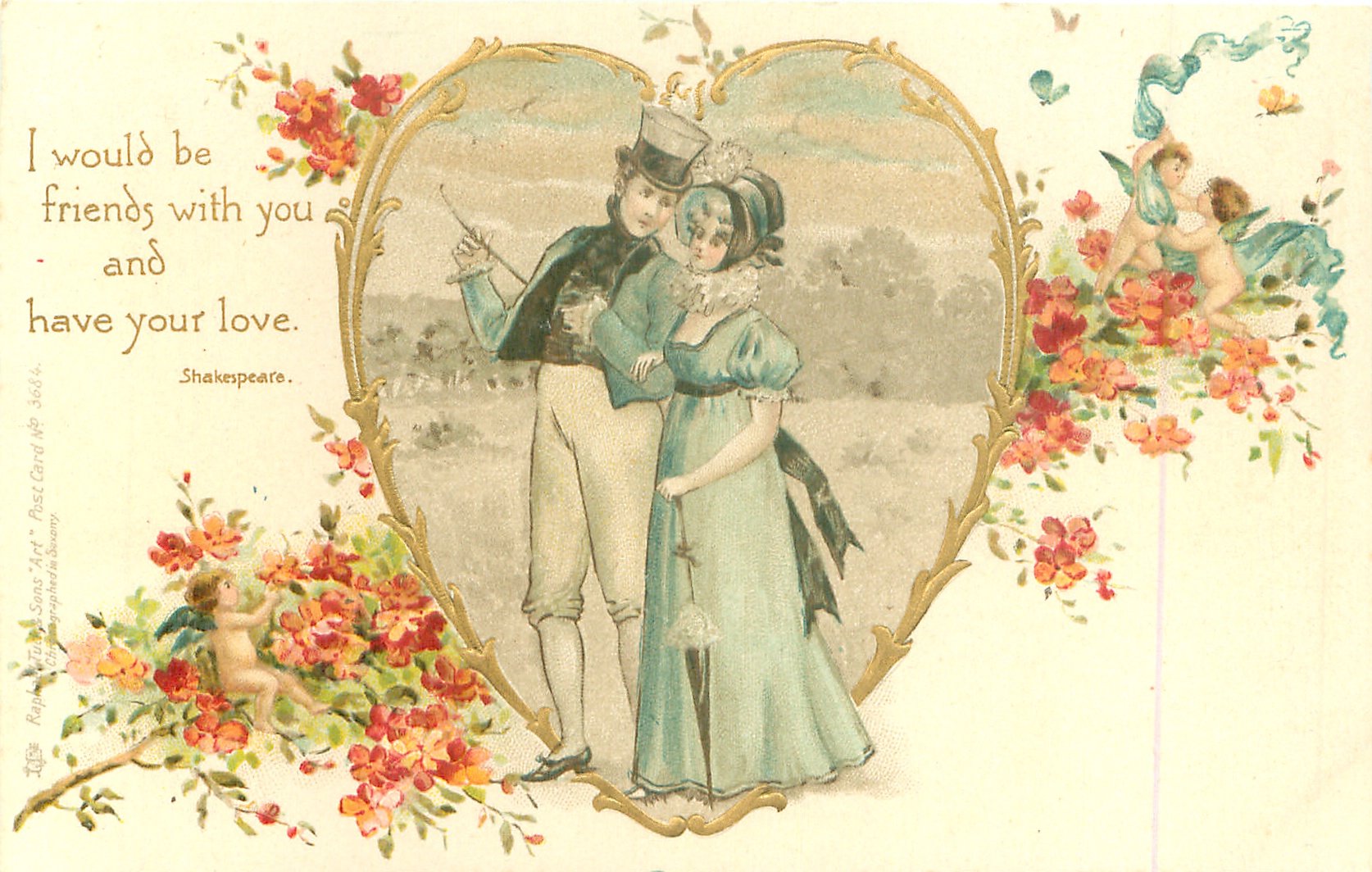 Французские открытки с годовщиной свадьбы