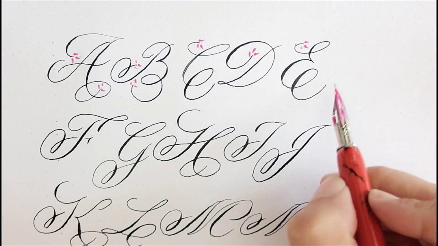 Чистописание для красивого почерка