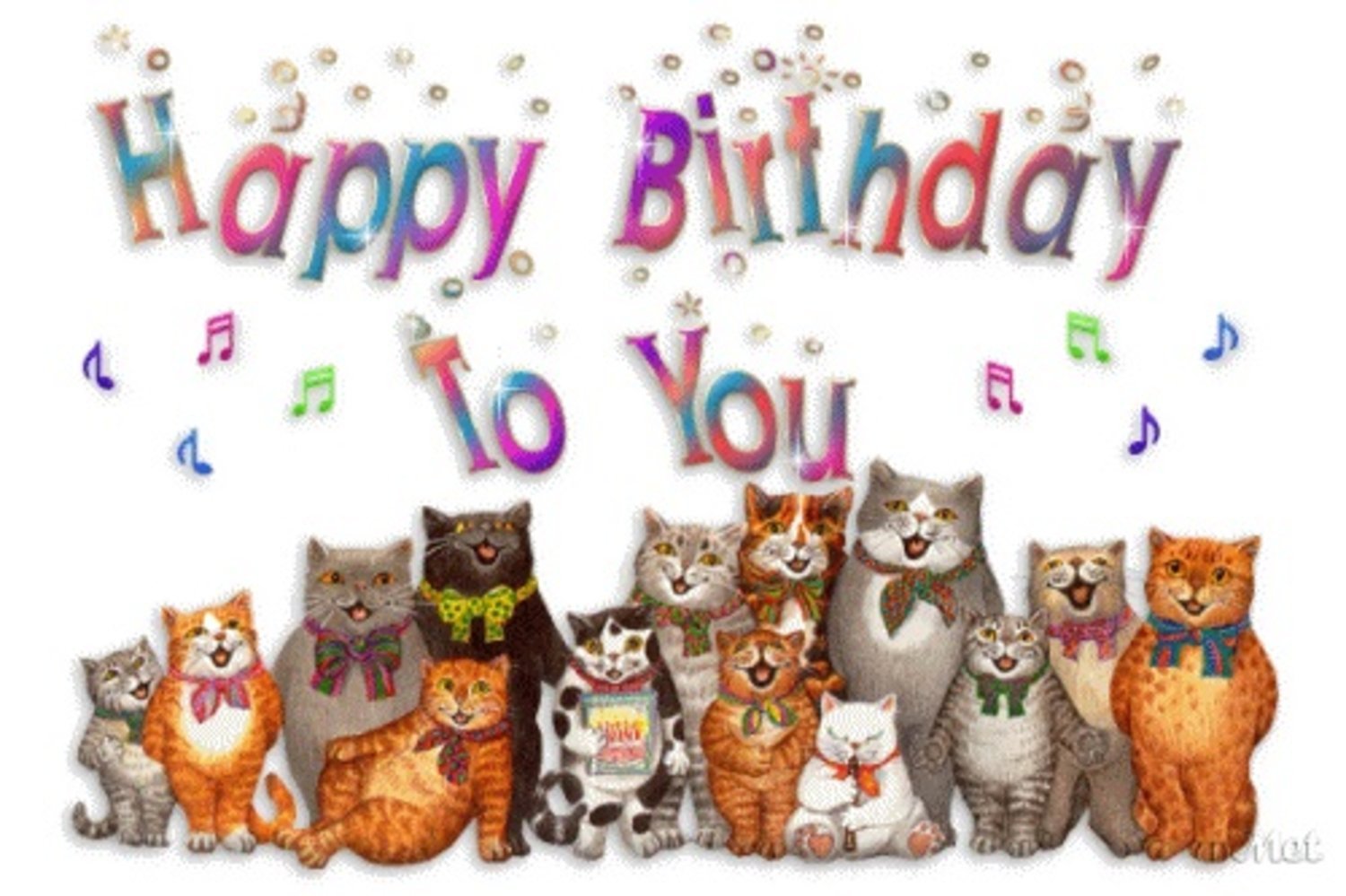 Открытка с котами поздравления. С днем рождения. Открытка с днём рождения с котом. Поздравление с днем рождения с котом. Поздравления с днём рождения с котами.
