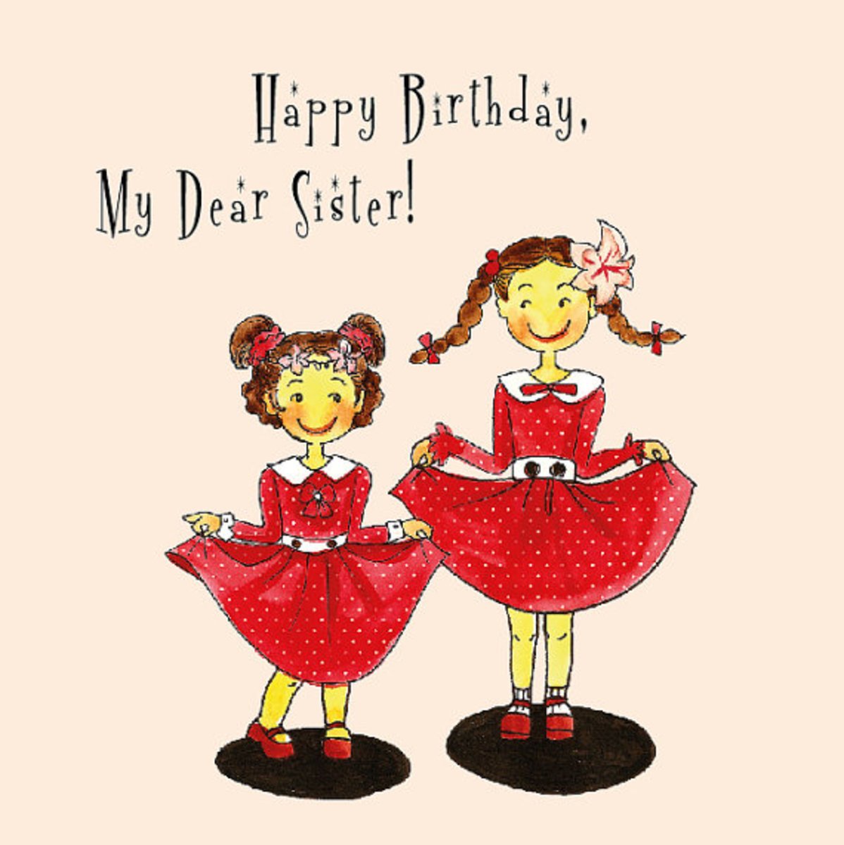 Sister s birthday. С днём рождения систер. С днем рождения систер поздравления. Открытки с днём рождения систер. Открытка Happy Birthday sister.