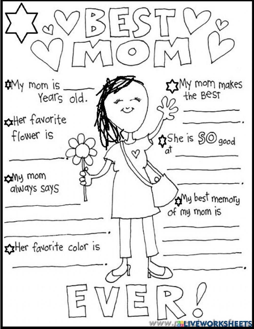 8 march worksheets for kids. Задания ко Дню матери на английском. Worksheets ко Дню матери. Мамин день задания на английский язык.