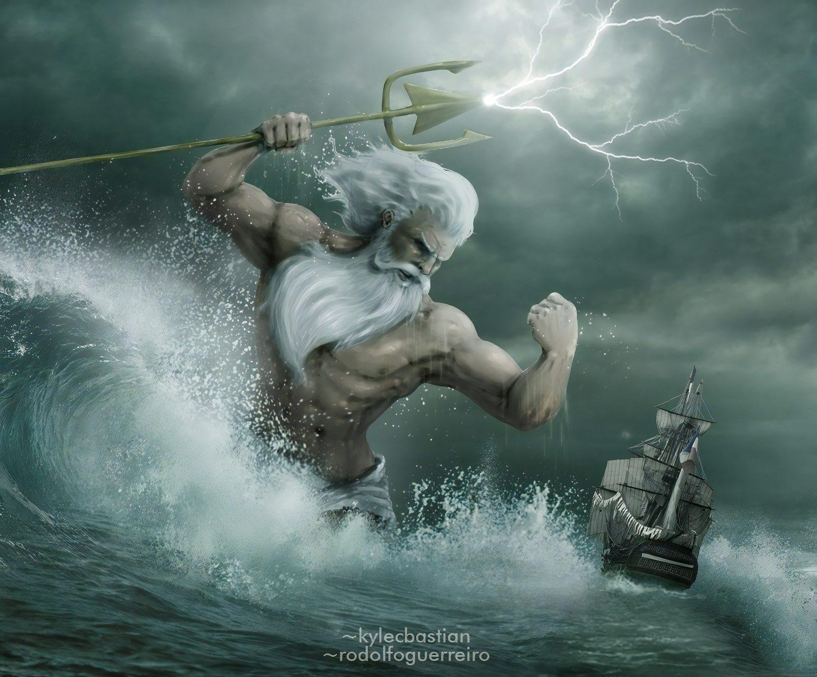 Посейдон спешит на помощь. Посейдон (мифология). Боги Олимпа Посейдон. Нептун Бог. Нептун Бог морей в древнем Риме.