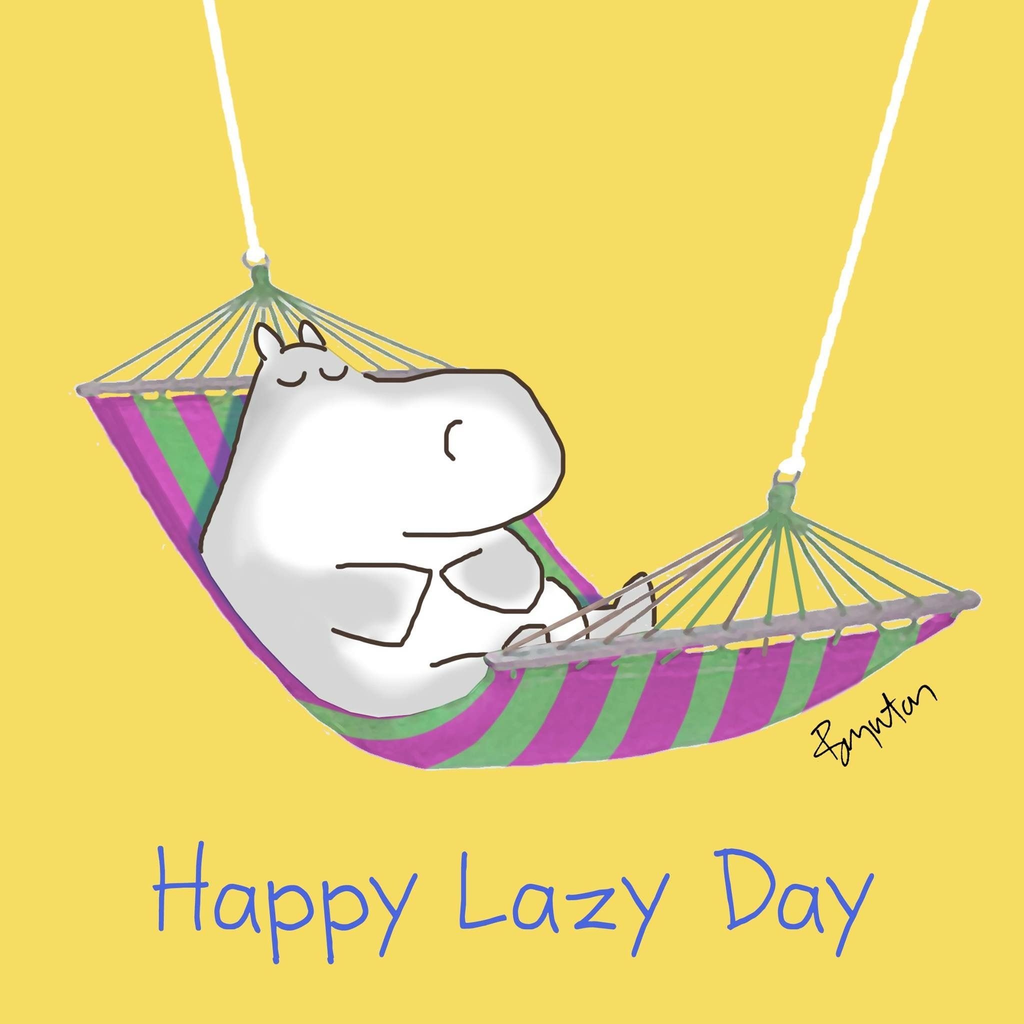 Бесплатные открытки с днем лени. Поздравления с днём лени. Гамак для кота. Всемирный день лени. День лени открытки прикольные.