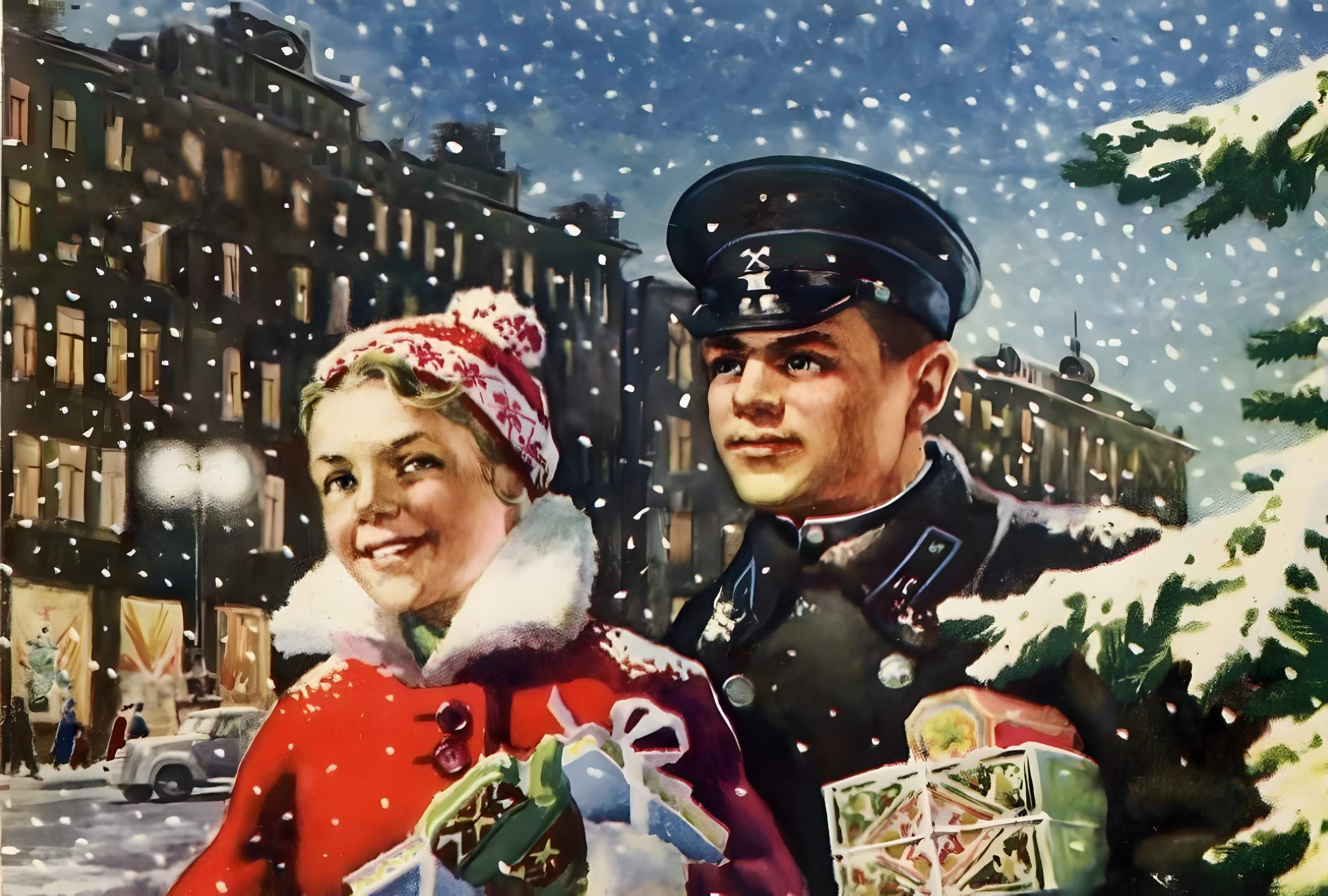 Новый год военного времени. Советские плакаты с новым годом. Новый год советские открытки. Старые новогодние открытки. Советские новогодние открытки фото.