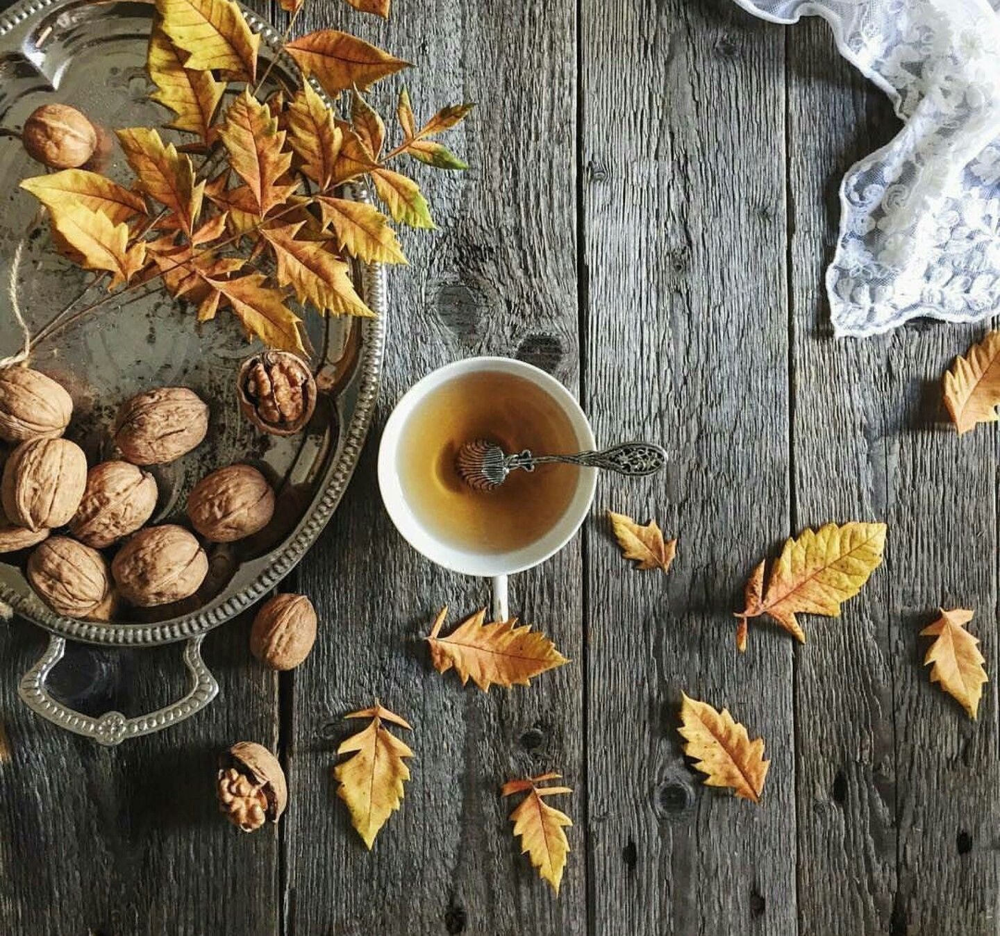 Осеннее кофе. Осеннее чаепитие. Утро осень. Доброе утро осень. Уютная осень.