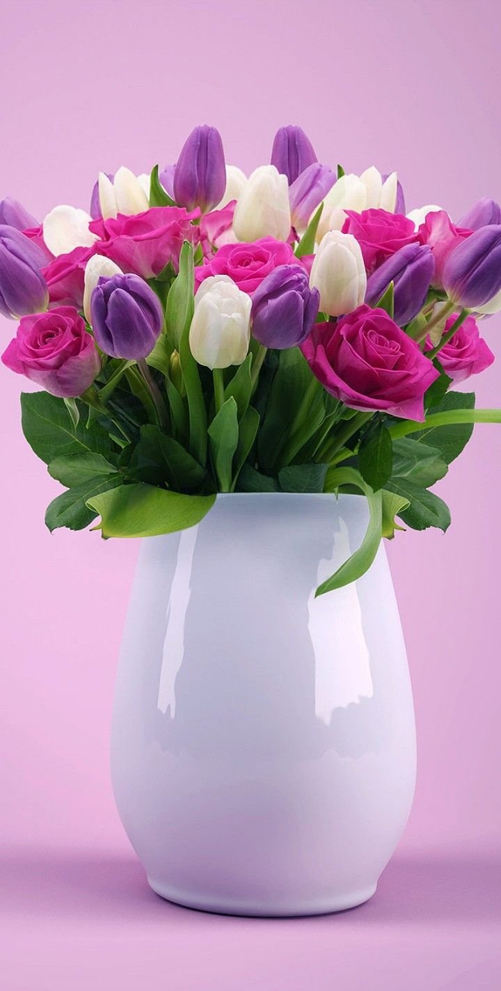 С добрым утром красивые тюльпаны открытки