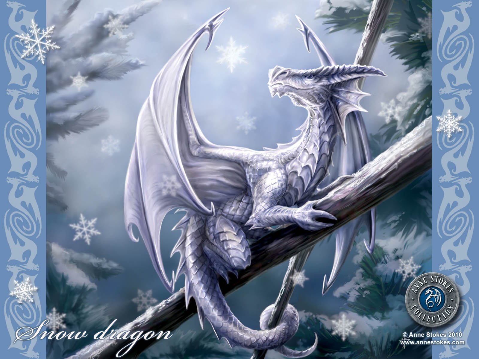 Год дракона красивый дракон. Anne Stokes драконы. Новогодний дракон. Снежный дракон. Дракон арт.