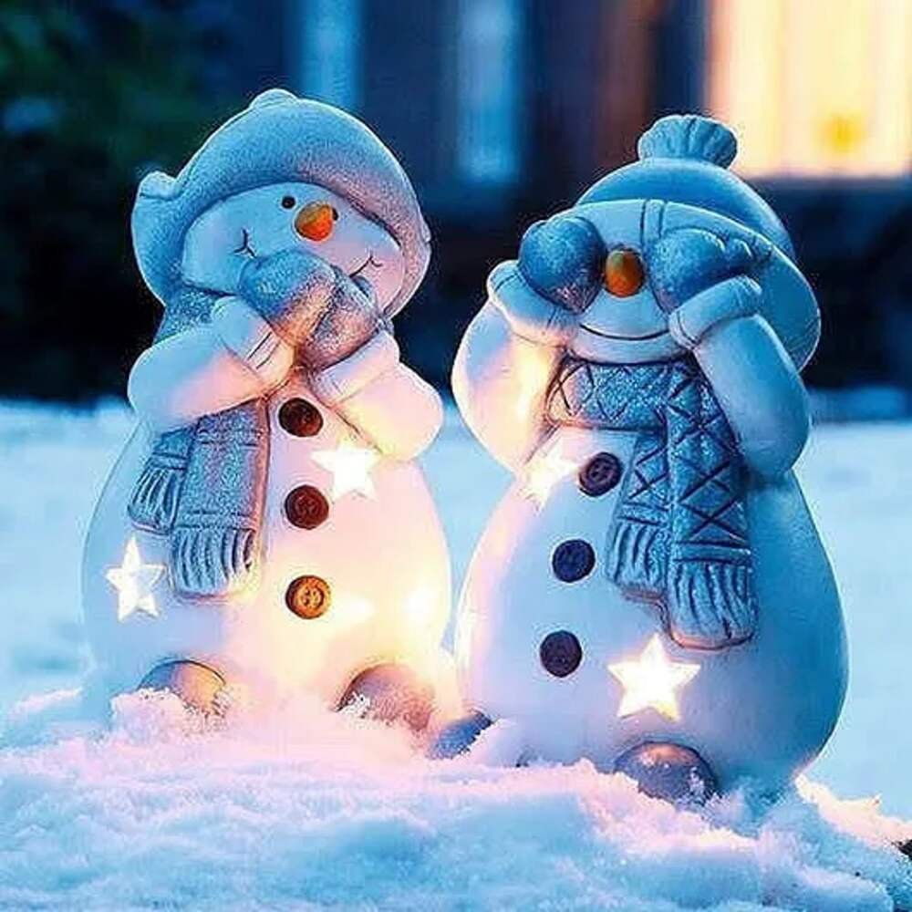 Снеговики любовь
