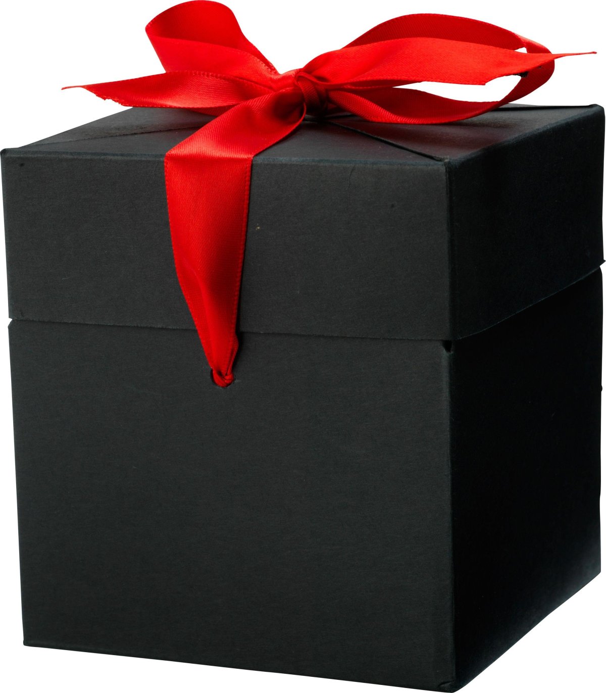 Черные коробки для подарков