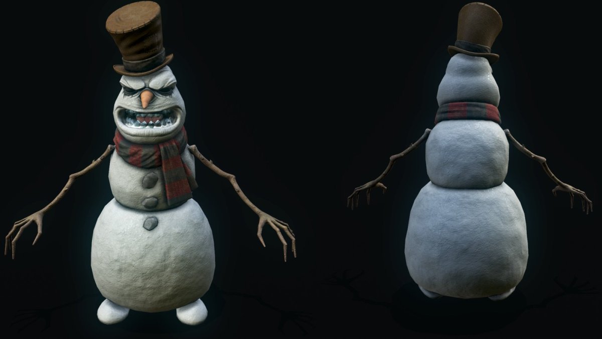 Страшный снеговик